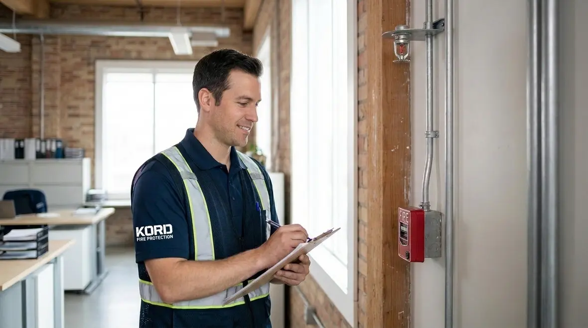 Routine inspection and fire protection equipment checks to prevent tampering