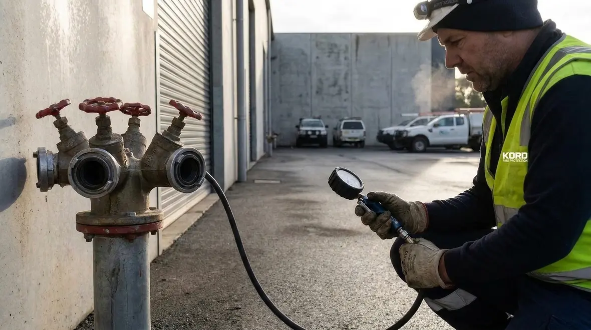 Fire flow water requirements for industrial and retail properties in Australia
