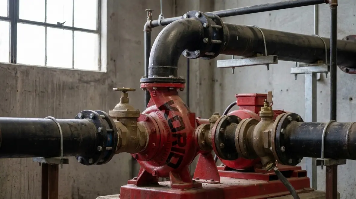 Pre-installation fire pump checks for industrial and commercial sites