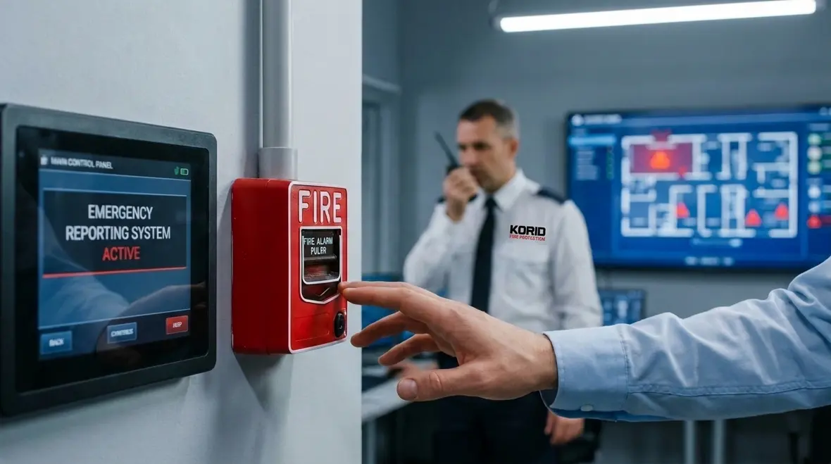 NFPA 1 Section 10.7 fire alarm reporting procedures hero image