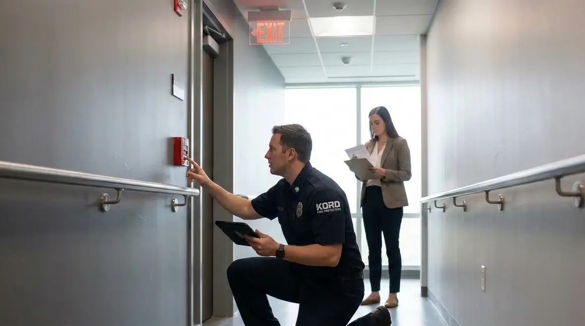 Response time planning and fire system readiness for warehouses and logistics sites