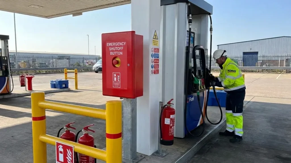 fuel dispensing systems NFPA, fuel dispenser fire code, fueling system fire safety