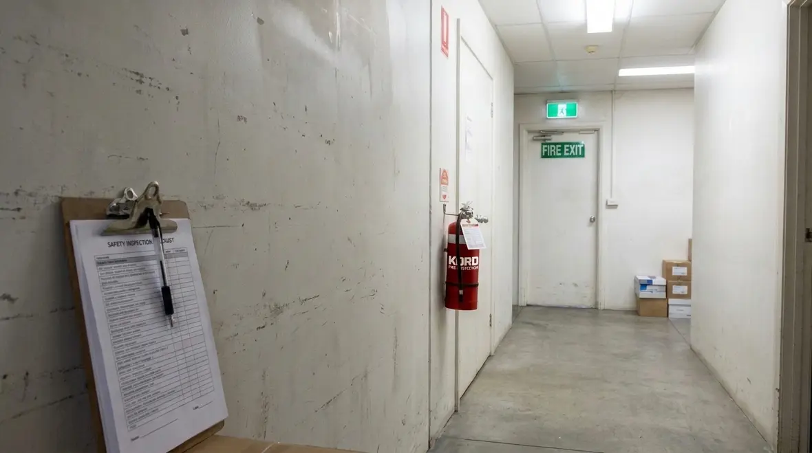NFPA 1 Section 4.5 fire safety requirements in an industrial facility