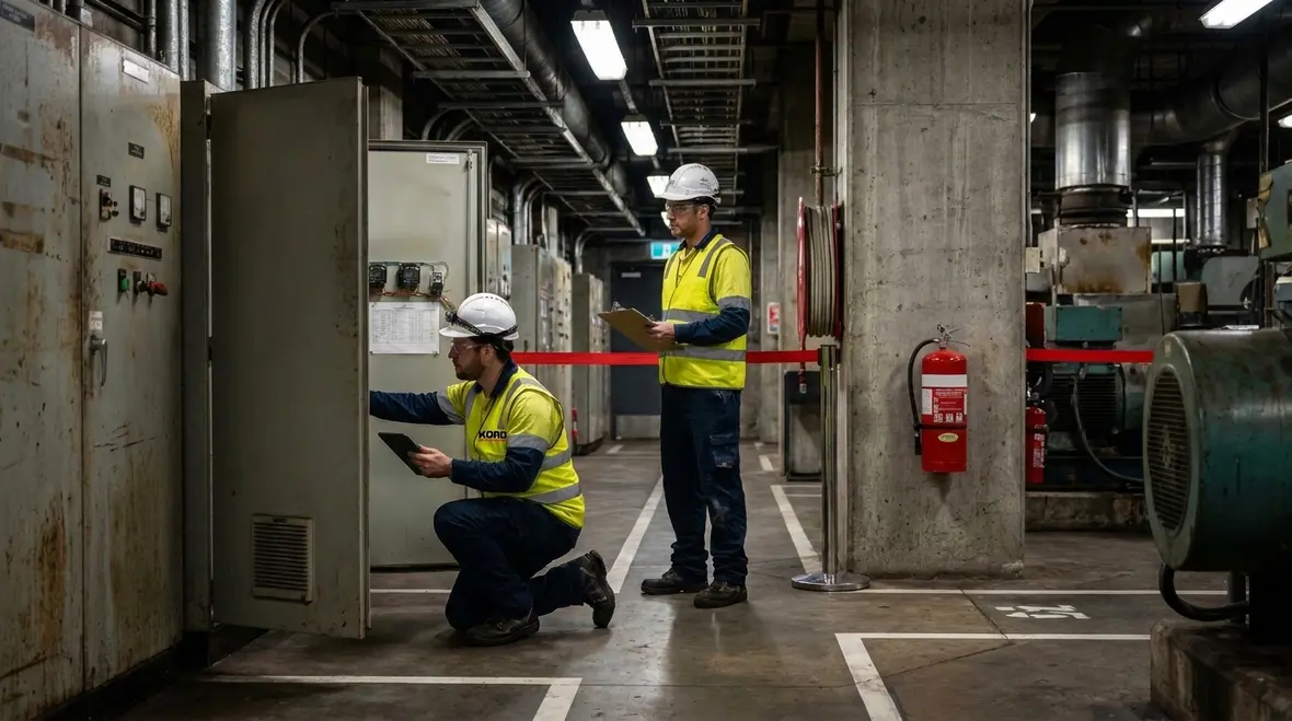 General fire safety provisions supporting daily operations in a commercial building