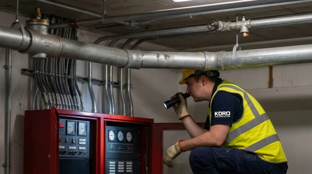 medical facility fire protection systems and compliance review