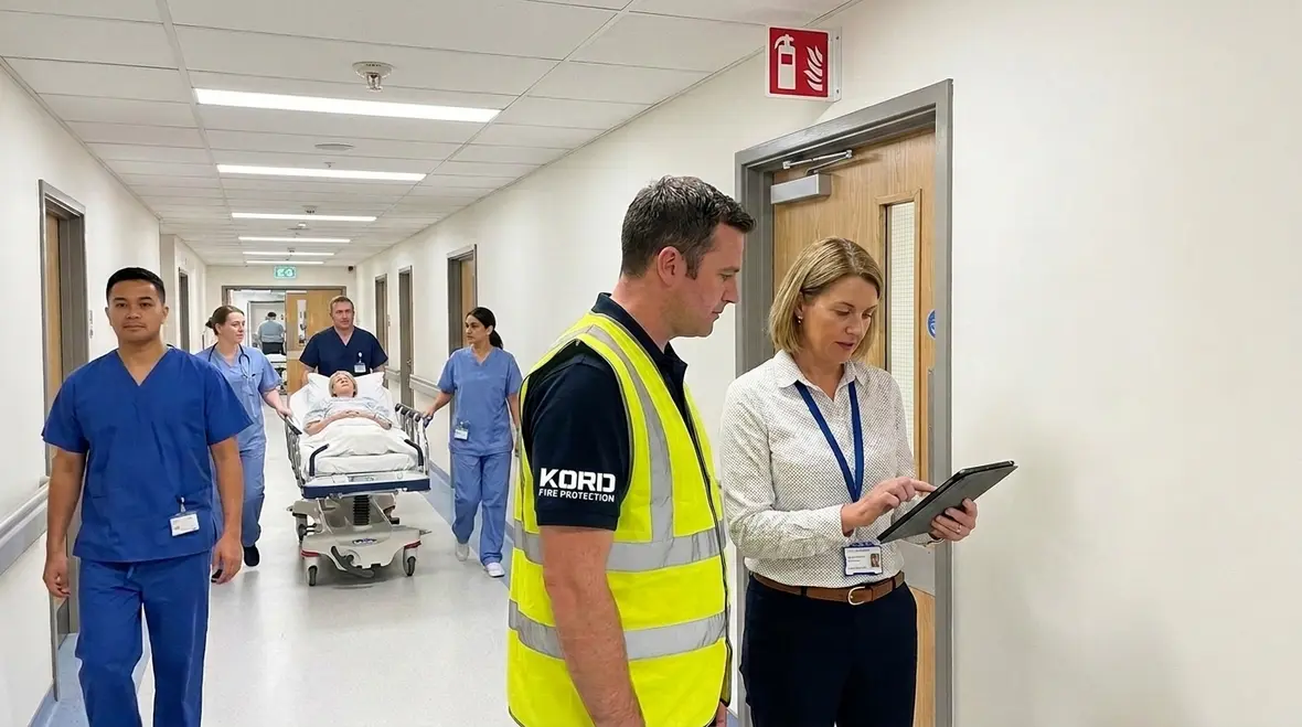 NFPA 1 Section 20.4 health care fire safety compliance in a medical facility