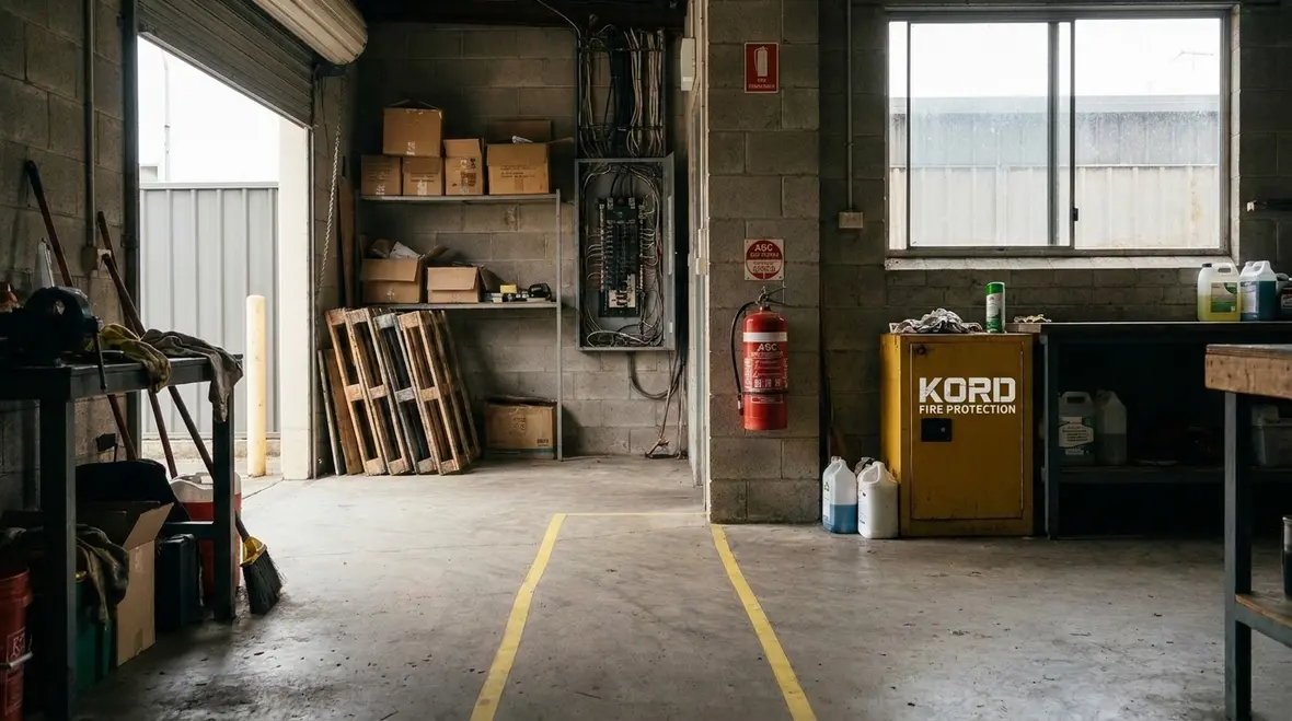 ABC fire extinguisher requirements in a commercial and industrial facility