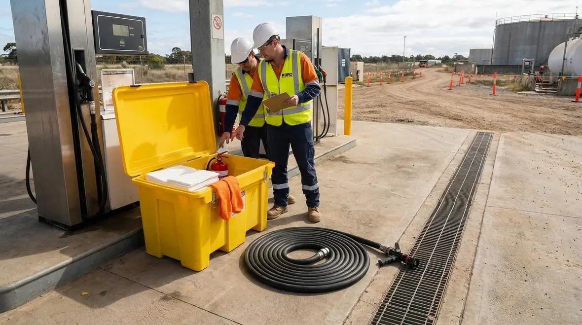 Kord Fire Protection support for safer refueling setup and fire risk planning
