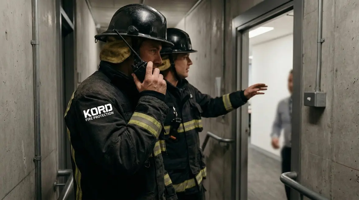 Emergency responder communication enhancement system coverage inside a commercial building