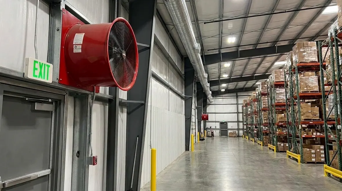 NFPA 1 Section 11.8 smoke control system requirements in a commercial building