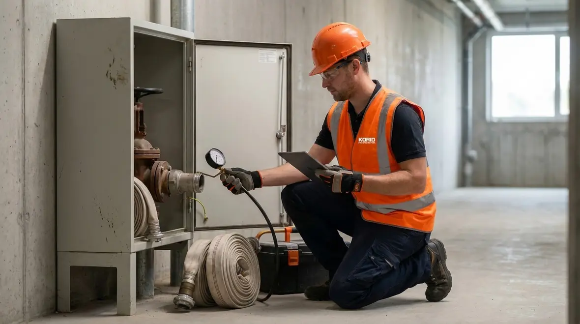 Standpipe system inspection and maintenance support