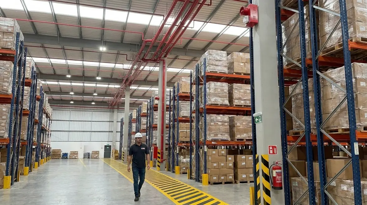 NFPA 1 Section 34.6 storage fire protection warehouse overview