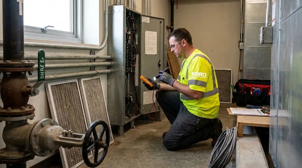 Electrical and gas utility room fire protection planning in Australia