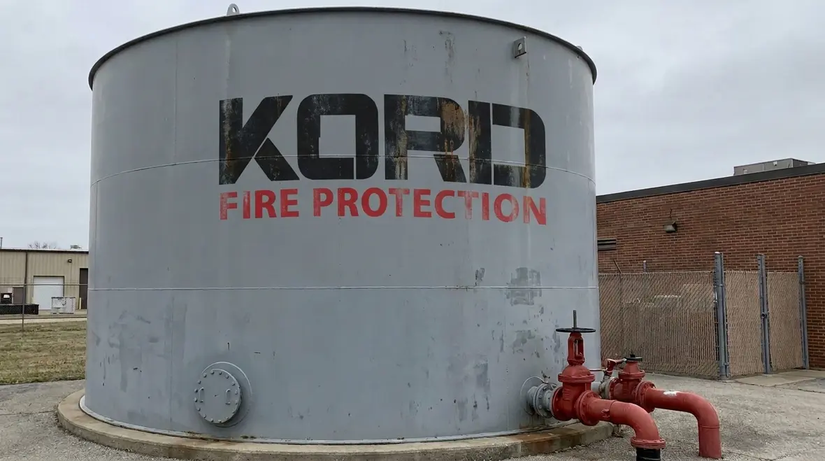 NFPA 22 Section 4.4 allowed water tank materials by tank type