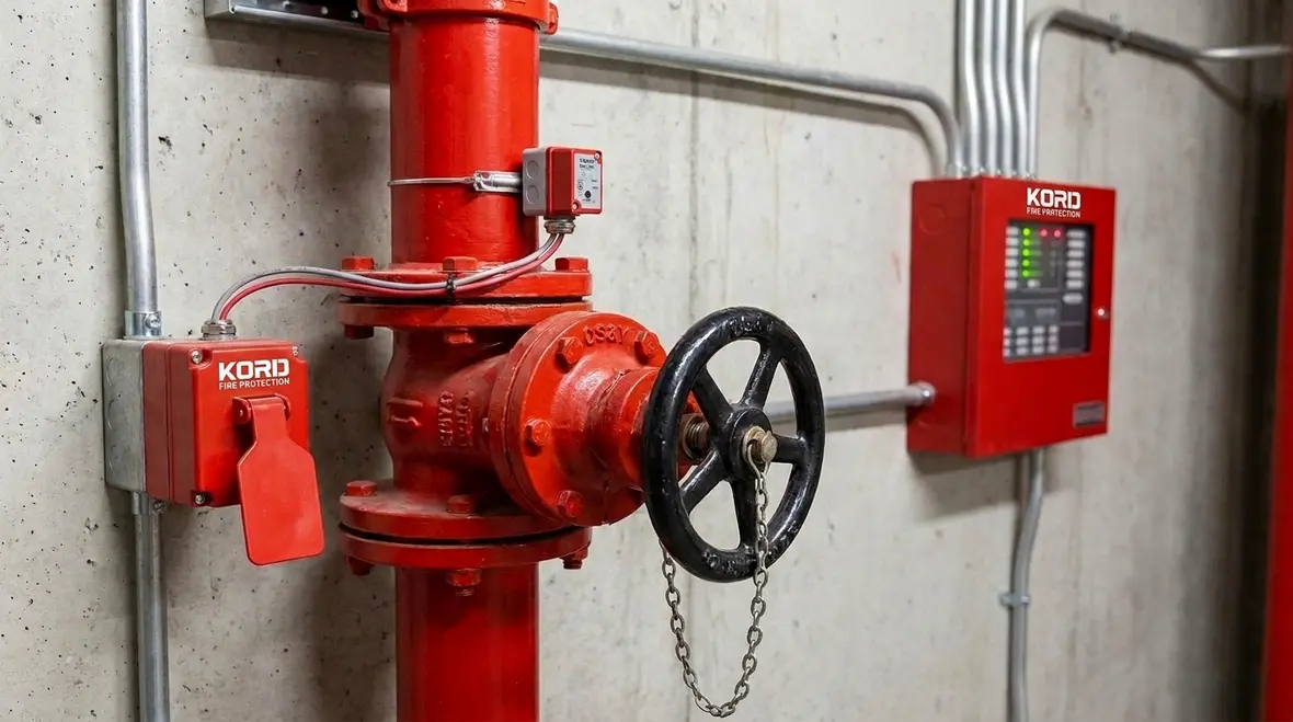 NFPA 14 Section 9.7 waterflow and supervisory alarms for standpipe installations