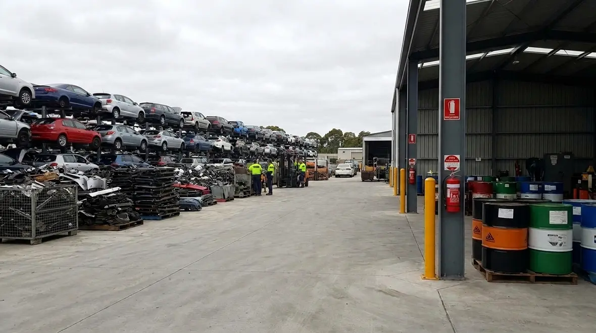 Wrecking yard housekeeping and NFPA fire safety