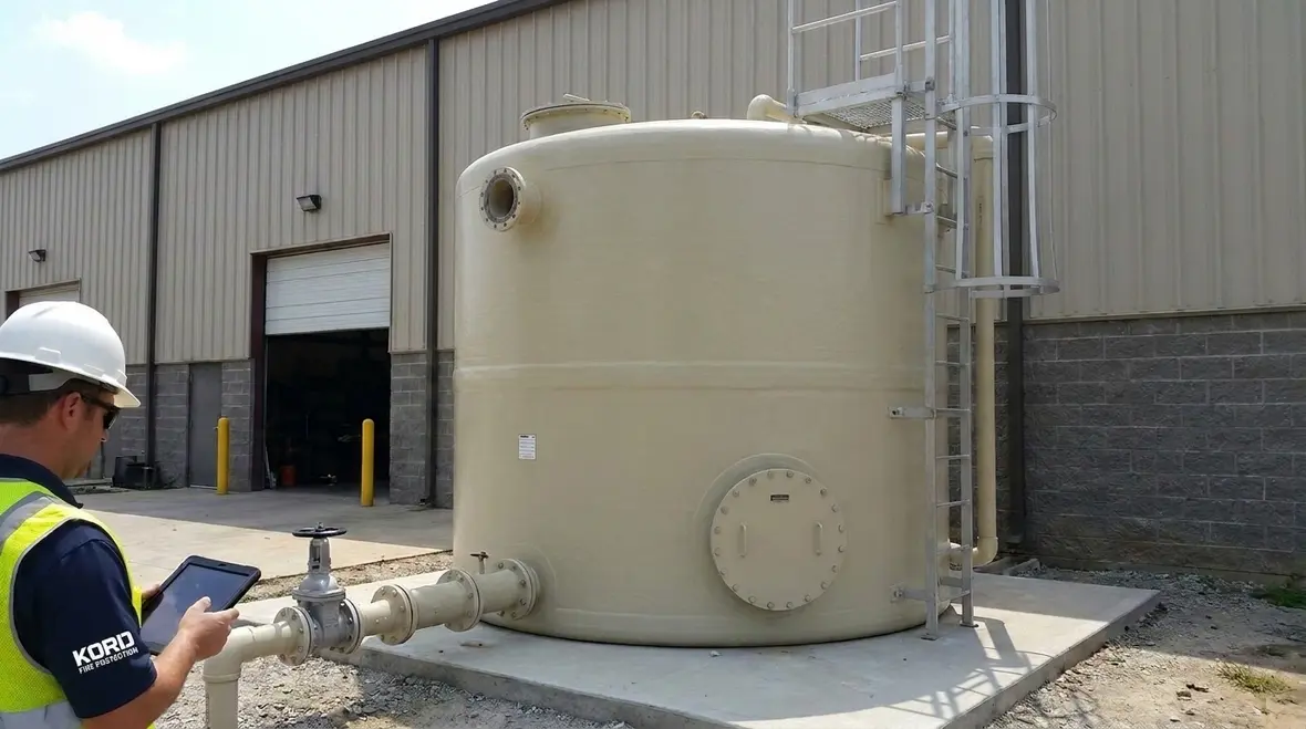 FRP water tank specification requirements