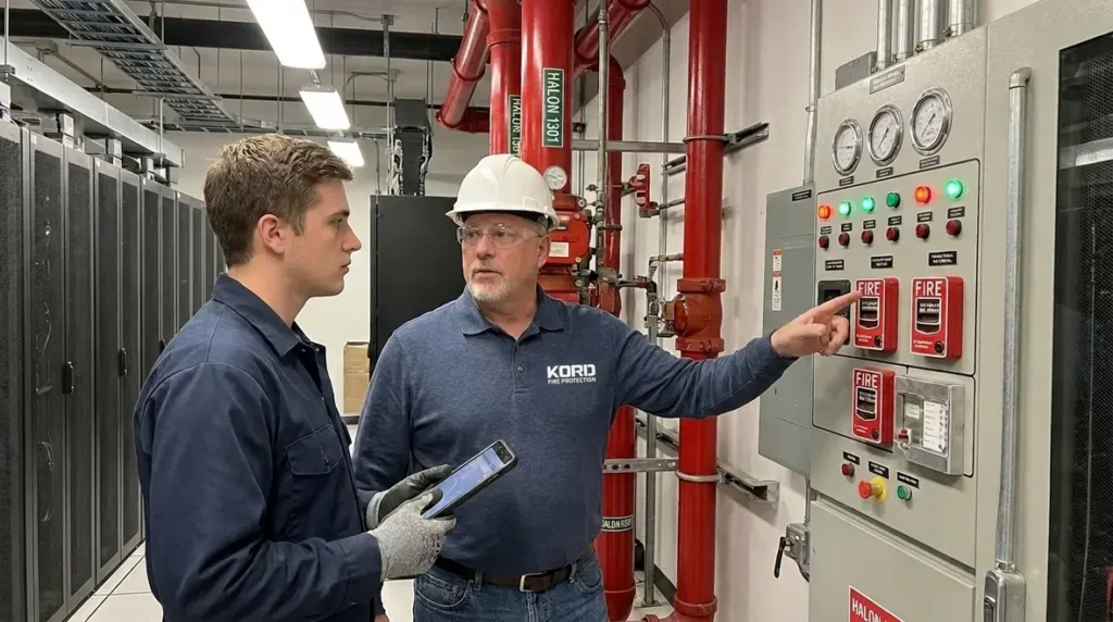 Halon 1301 system operator training requirements