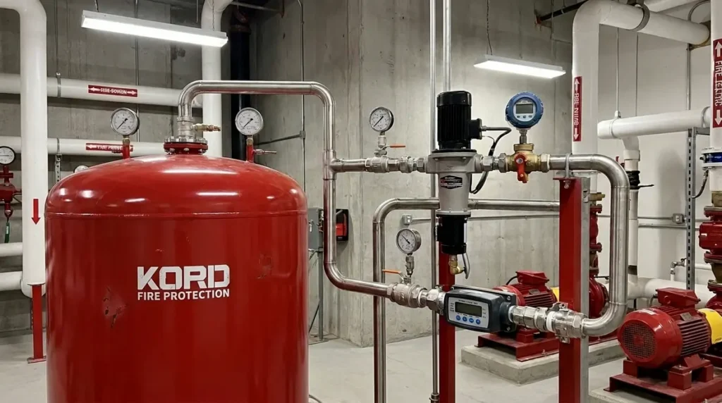 NFPA 18A water additive supply system requirements