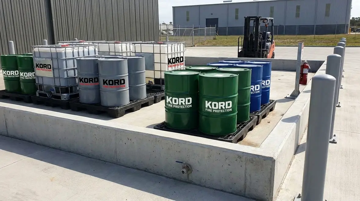 NFPA 30 Section 15.4 general outdoor liquid storage requirements