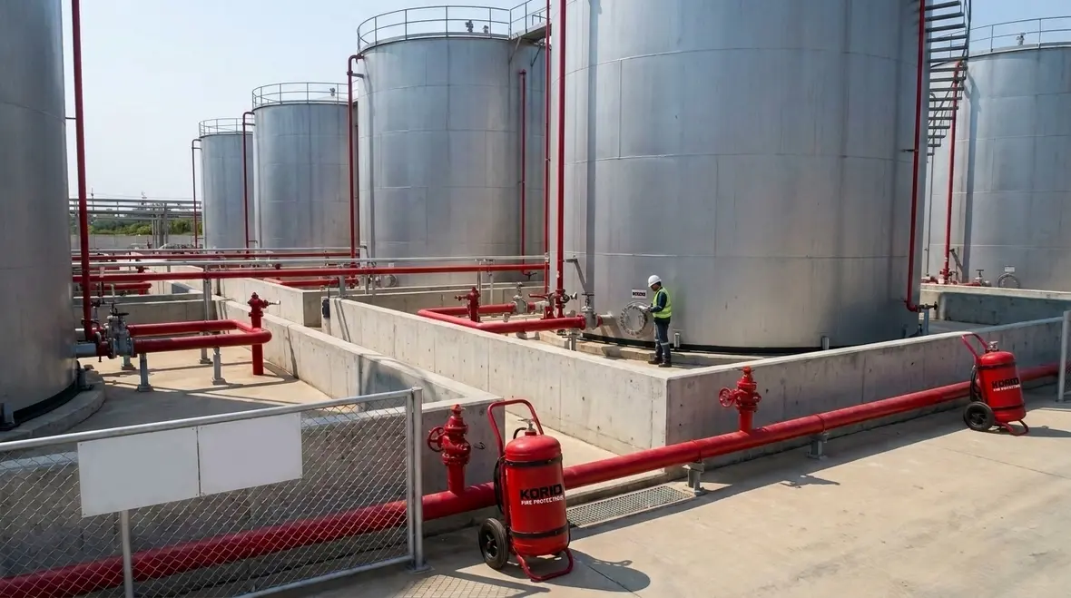 NFPA 30 Section 21.6: Fire Prevention and Control at Tanks
