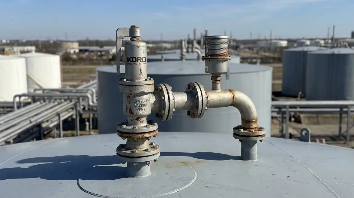 NFPA 30 Section 22.6 vent piping aboveground tanks