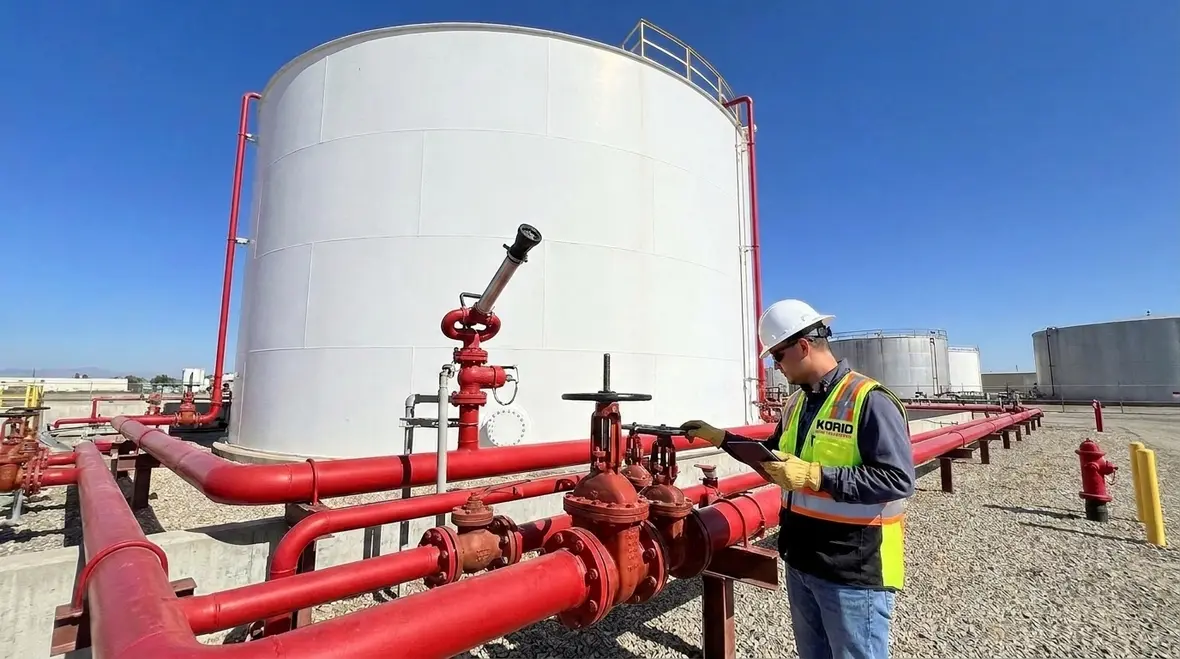 NFPA 30 Section 22.8 fire protection for aboveground tanks