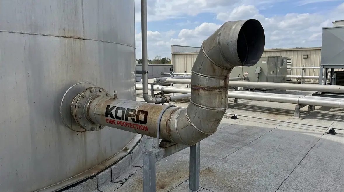 NFPA 30 Section 27.8 vent piping requirements for liquid systems