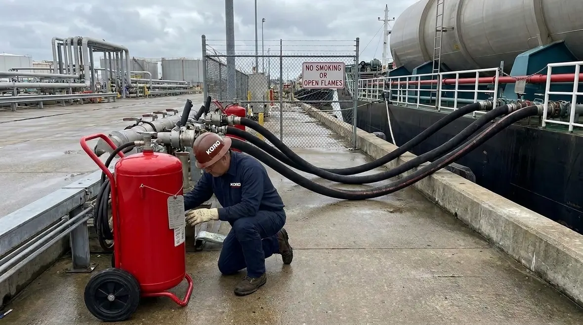 NFPA 30 Section 29.3: General Requirements for Wharf Operations