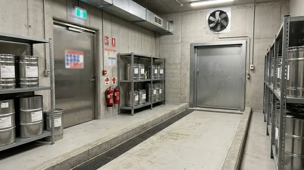 NFPA 30 Section 9.10 construction requirements liquid storage