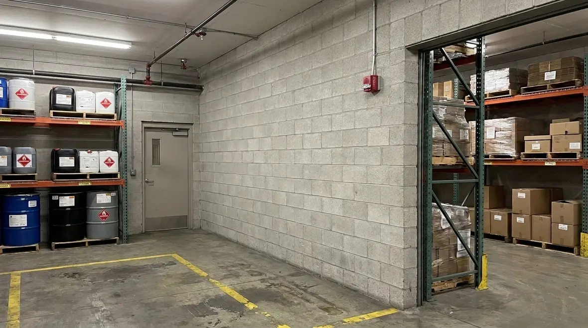 NFPA 30 Section 9.8 control areas and storage limits