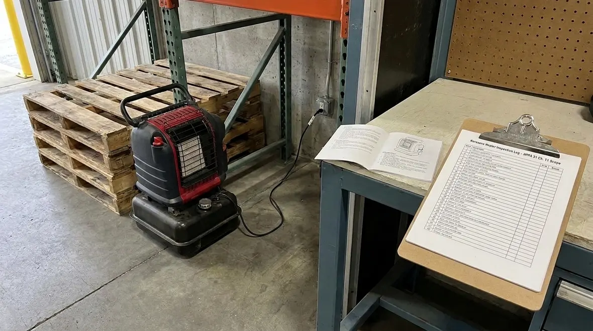 NFPA 31 Chapter 11 stoves and kerosene heaters scope