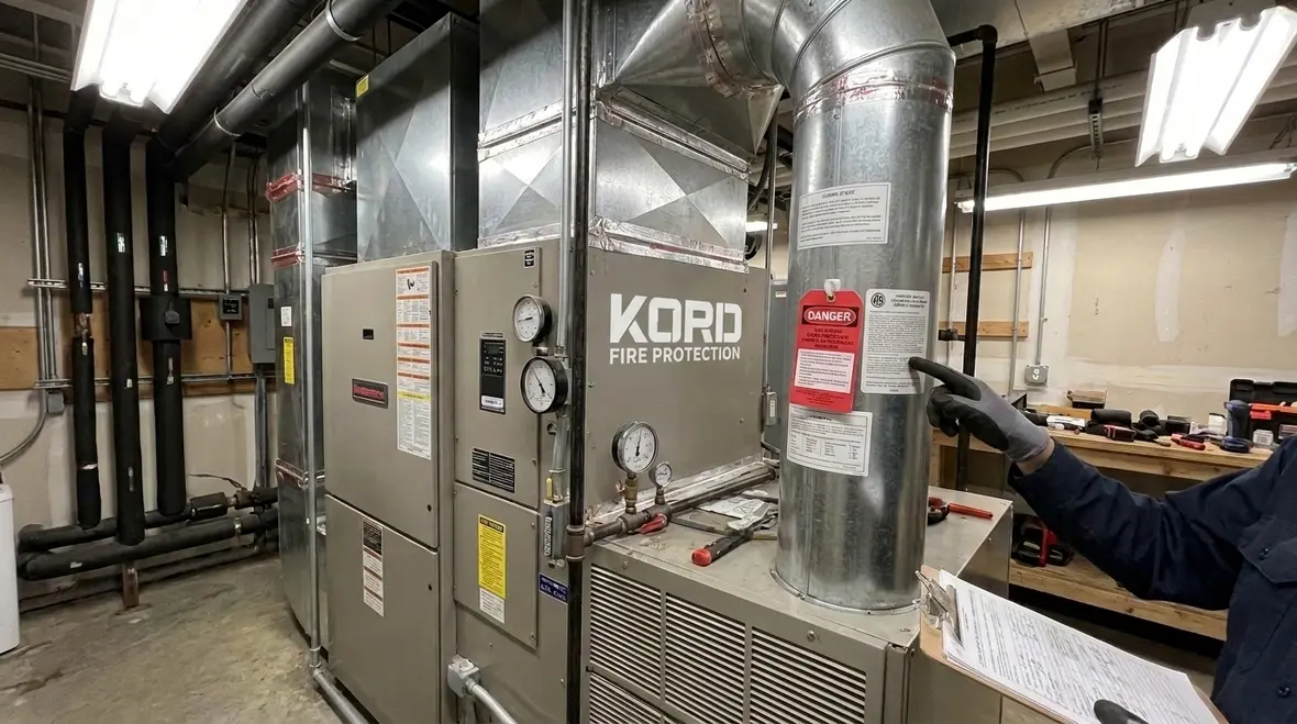 NFPA 31 Section 10.8 duct furnace installation requirements