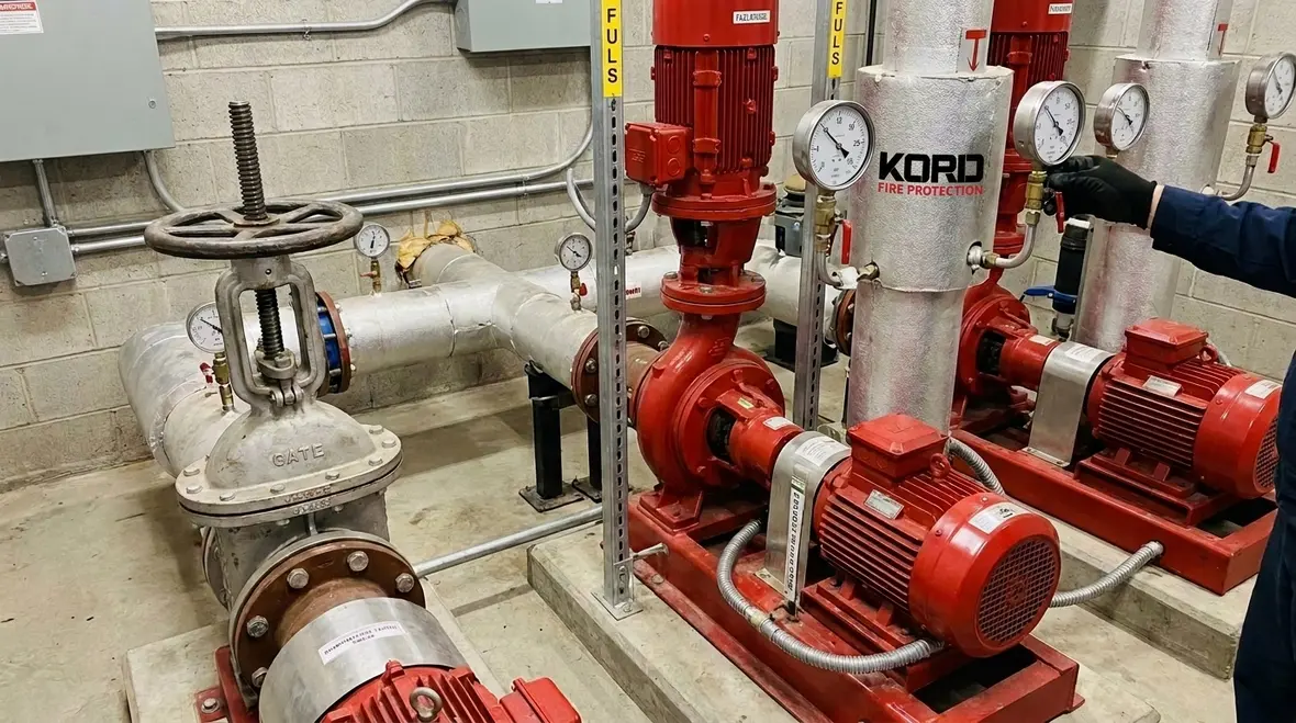 NFPA 31 fuel system pumps valves and gauges