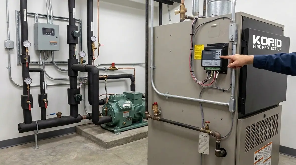 NFPA 31 Section 10.10 oil furnace used with refrigeration systems