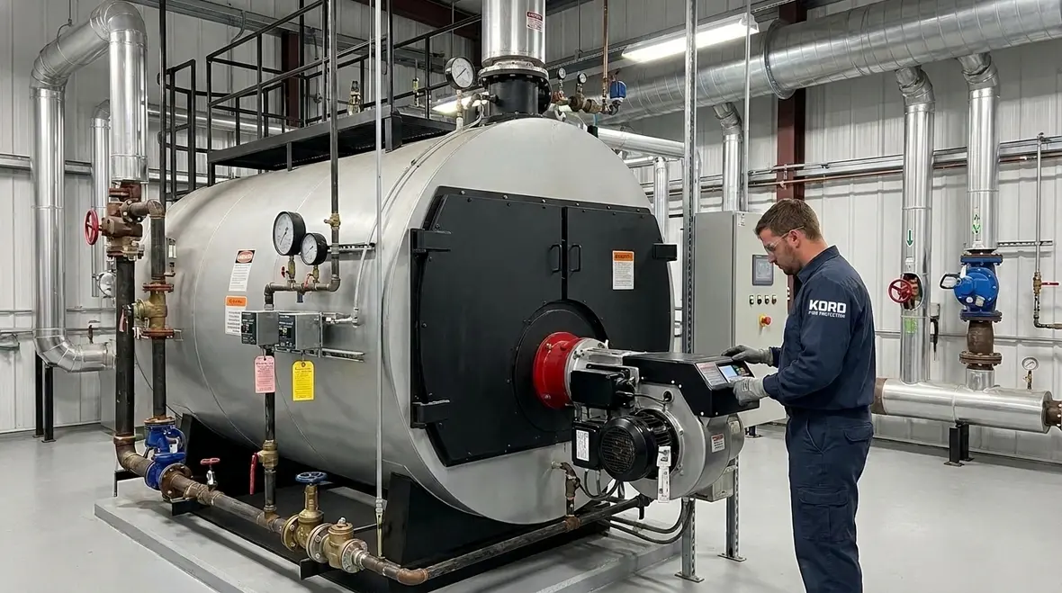 NFPA 31 Section 10.11 stationary industrial furnace and boiler requirements