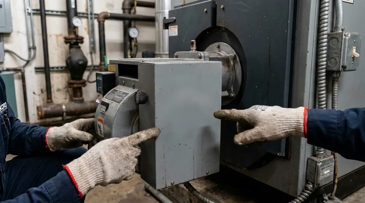 NFPA 31 Section 10.3 posting operating instructions on oil equipment