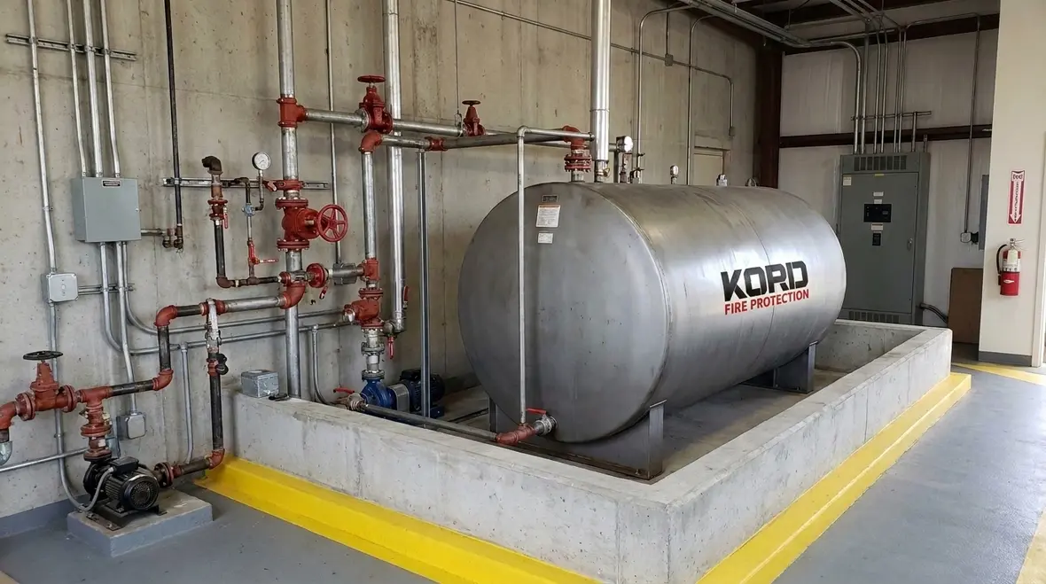 NFPA 31 Section 7.11 special fuel storage arrangements