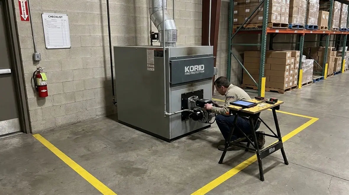 NFPA 31 Section 12.6 used oil appliance installation clearances