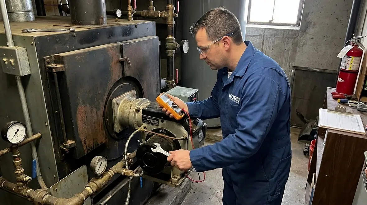 NFPA 31 Section 12.7 used oil burner requirements