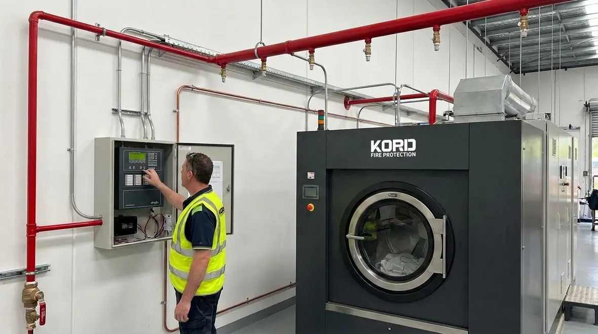 NFPA 32 Section 4.6 Fire Protection Fixed Protection for Drycleaning Facilities