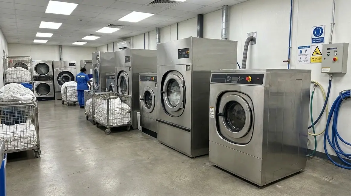 NFPA 32 laundry and wetcleaning equipment in drycleaning facility