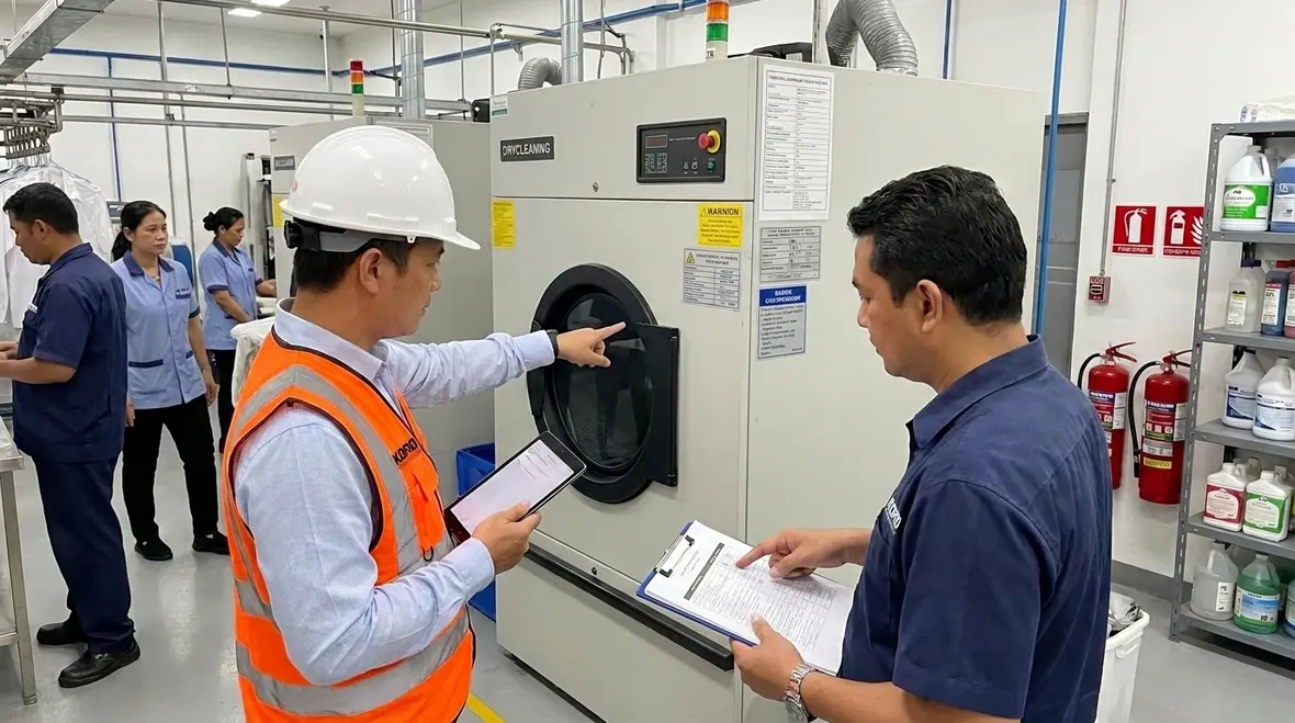 NFPA 32 official definitions cross reference for drycleaning code compliance