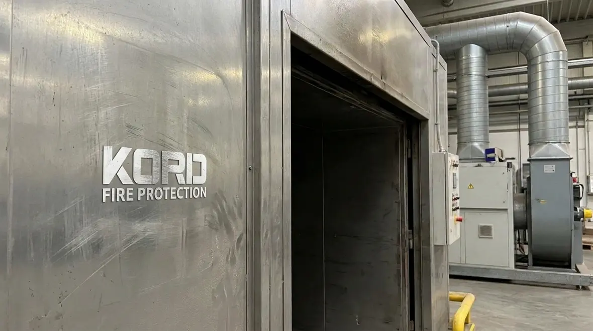 NFPA 33 drying and curing area warning sign requirements