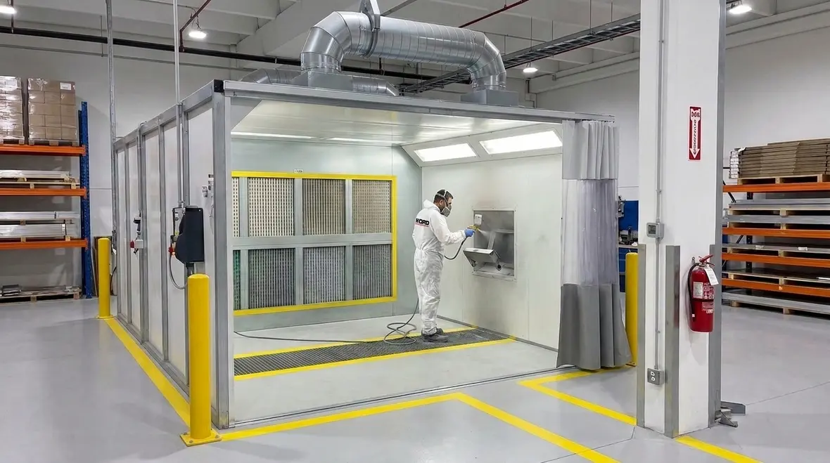 NFPA 33 location requirements spray application operations