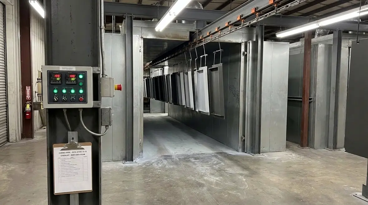 NFPA 33 powder coating drying curing and fusing equipment featured image