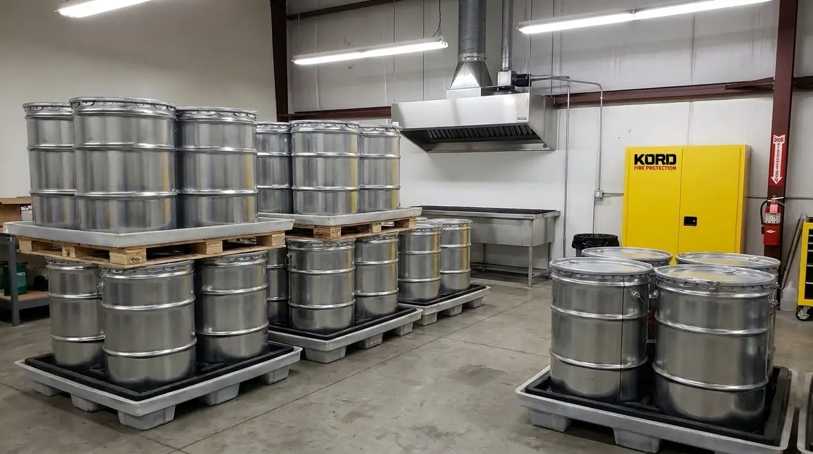 NFPA 33 Section 17.4 resin storage for glass fiber reinforced plastics