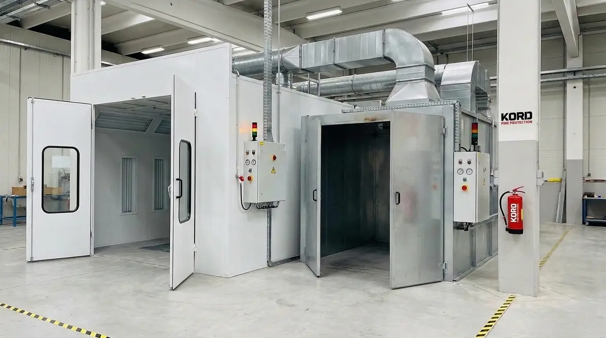 NFPA 33 Section 13.7 spray booths adjacent to drying curing or fusion equipment