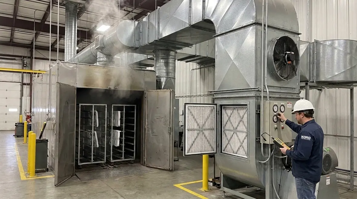 NFPA 34 drying area ventilation requirements