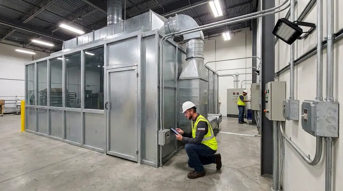 NFPA 34 electrical areas adjacent enclosed coating processes